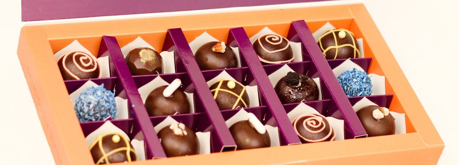 Baby Announcement Truffle Box Of 15 - handcrafted baby announcement by Jove, Islamabad & Rawalpindi delivery