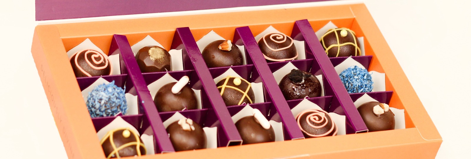 Baby Announcement Truffle Box Of 15 - handcrafted baby announcement by Jove, Islamabad & Rawalpindi delivery
