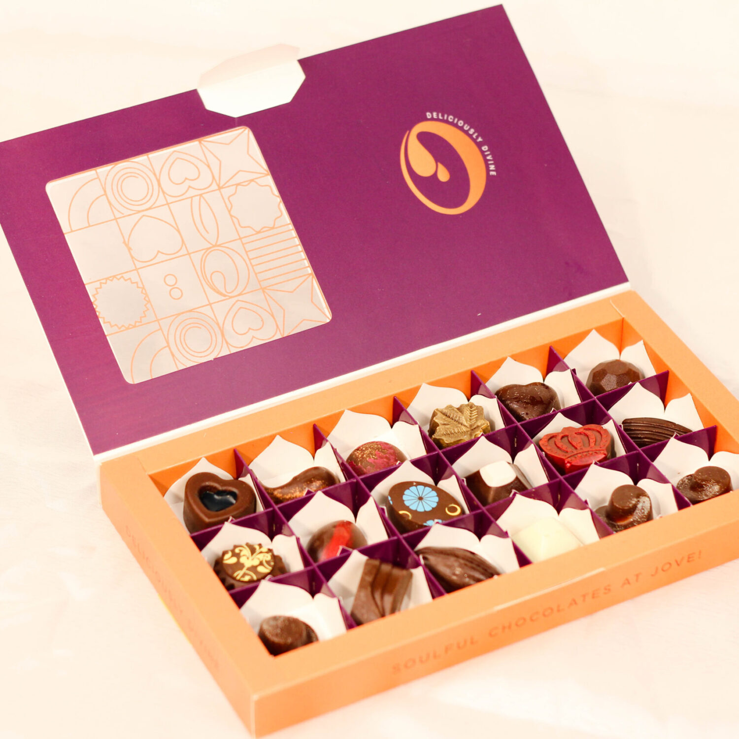 Birthday Assorted Chocolate Box Of 18 - handcrafted birthday by Jove, Islamabad & Rawalpindi delivery