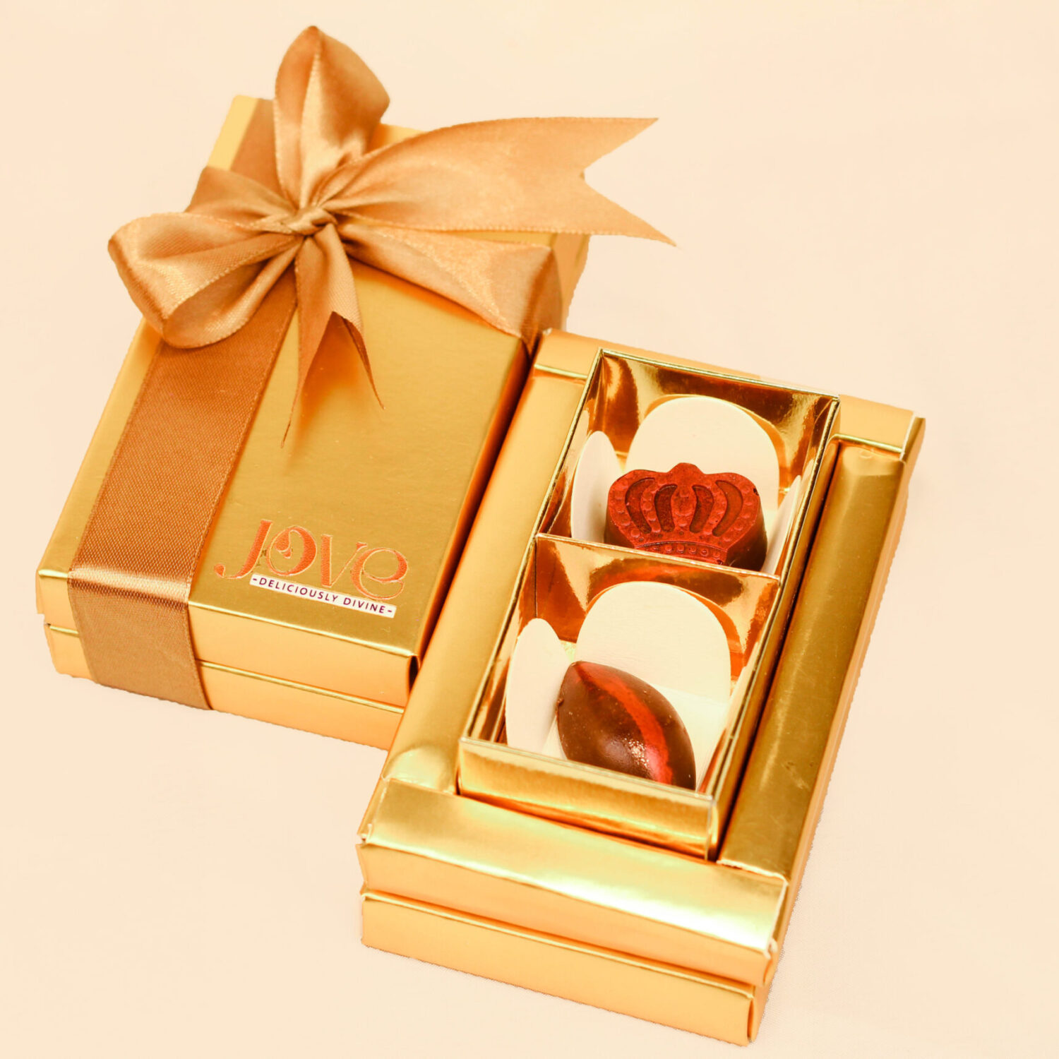 Assorted Flavor Box Of 2 - handcrafted chocolate assorted boxes by Jove, Islamabad & Rawalpindi delivery