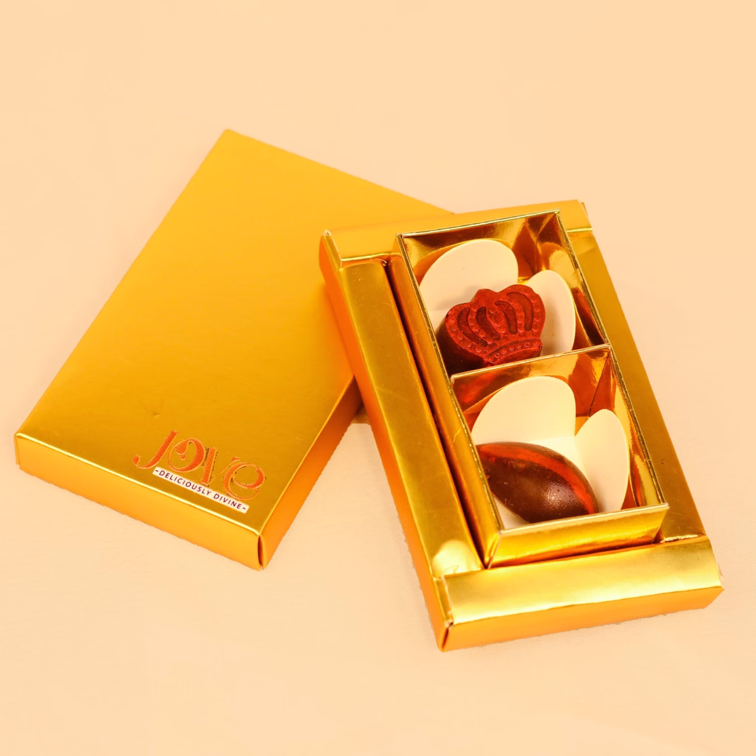 Selected Flavor Chocolate Box Of 2 - handcrafted chocolate selected flavour boxes by Jove, Islamabad & Rawalpindi delivery