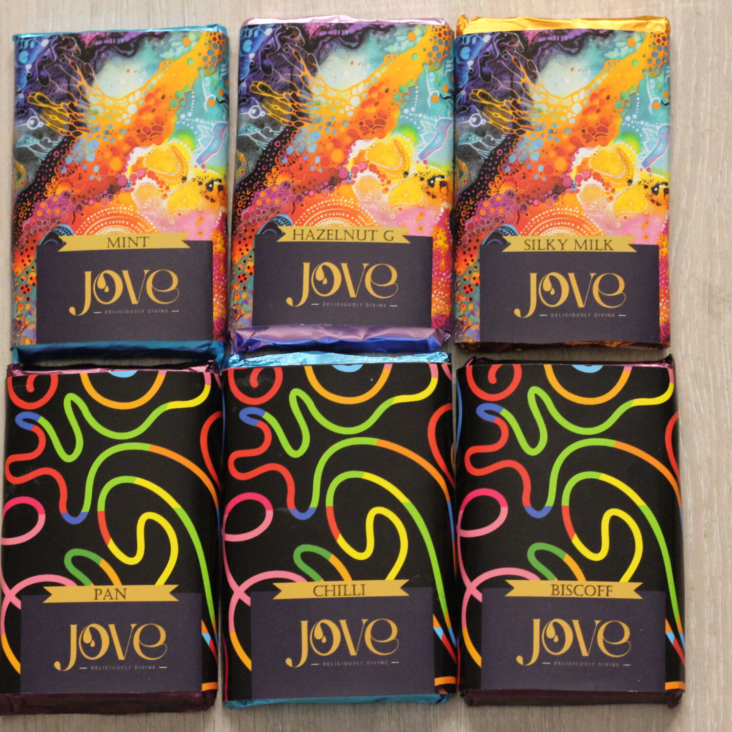 Chocolate Bar 35 GM Pack Of 6 - handcrafted chocolate bar by Jove, Islamabad & Rawalpindi delivery