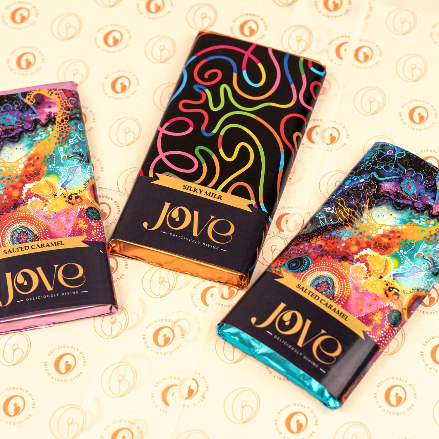 Chocolate Bar 90 GM Pack Of 3 - handcrafted chocolate bar by Jove, Islamabad & Rawalpindi delivery
