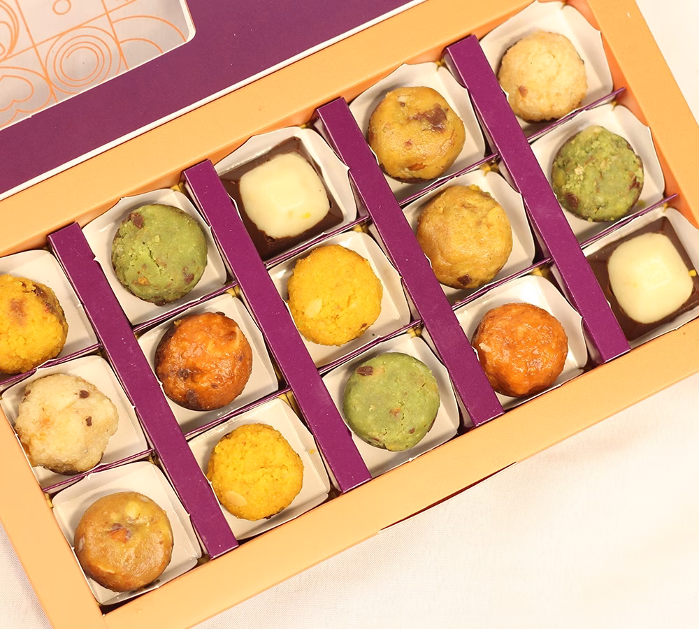 Fusion Sweet Selected Flavor Box of 15 gift box packaging - Jove artisan chocolates