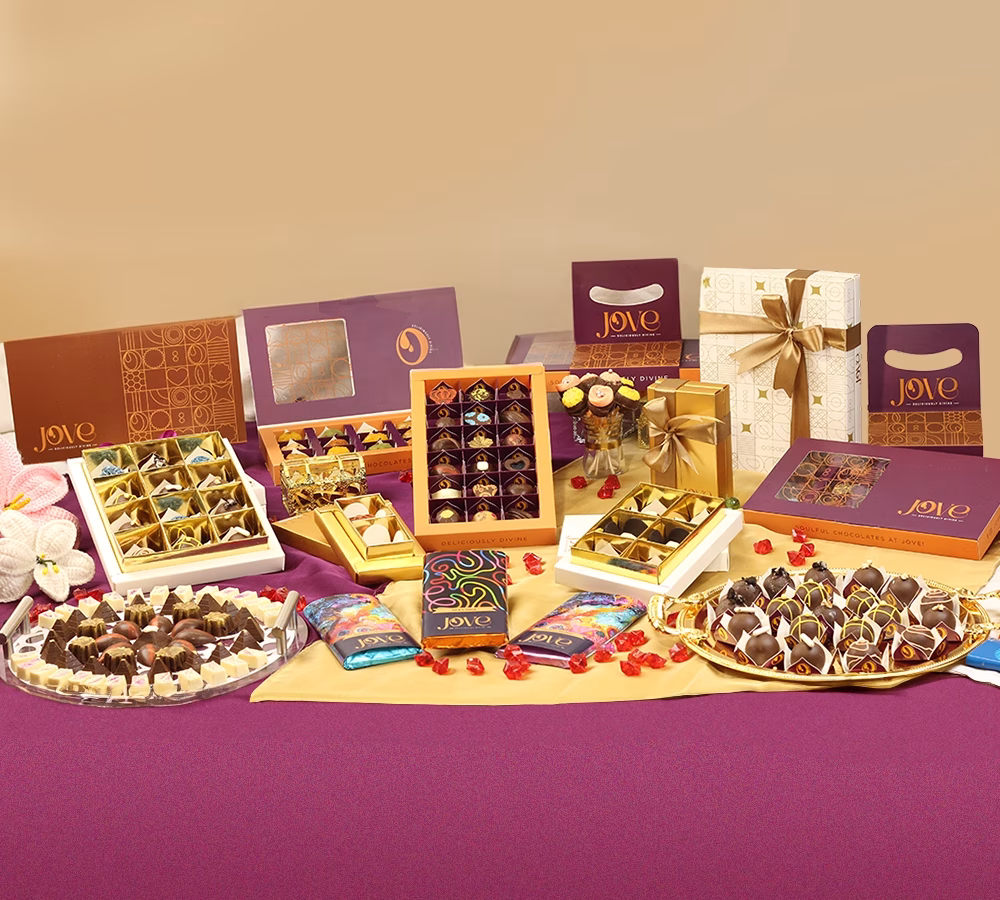 jove chocolate range