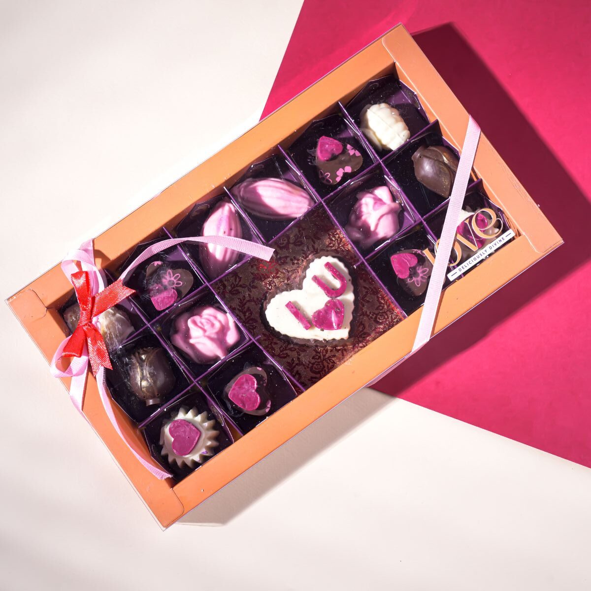 Chocolate Slate Heart - handcrafted valentine by Jove, Islamabad & Rawalpindi delivery