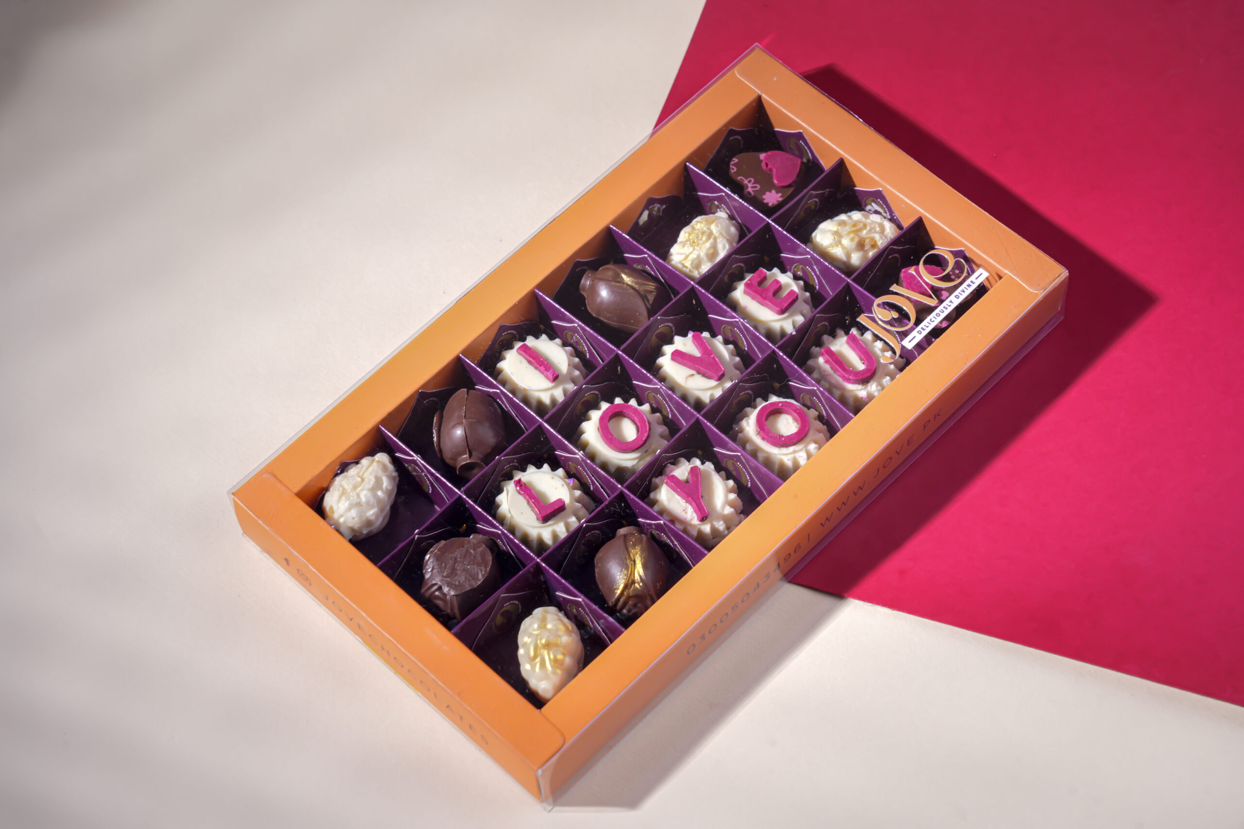 Chocolate Slate I Love You - handcrafted valentine by Jove, Islamabad & Rawalpindi delivery