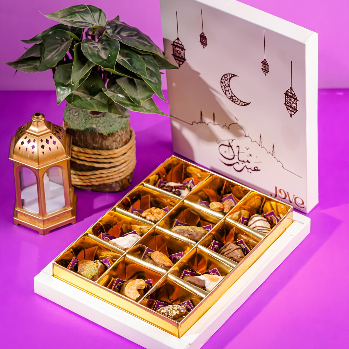 Moon Box Eid Selected Flavor Box Of 12 - handcrafted eid season by Jove, Islamabad & Rawalpindi delivery