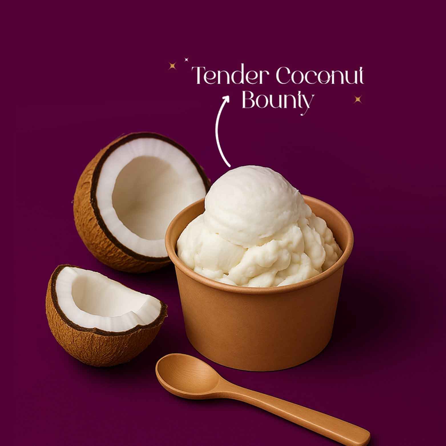Tender Coconut Bounty - handcrafted gelato by Jove, Islamabad & Rawalpindi delivery