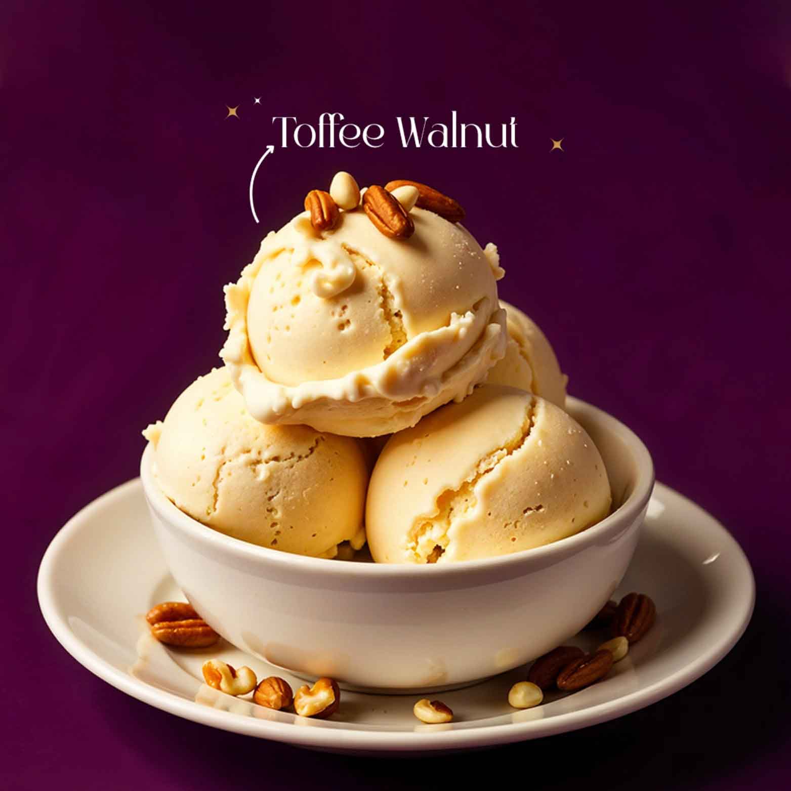 Toffee Walnut - handcrafted gelato by Jove, Islamabad & Rawalpindi delivery