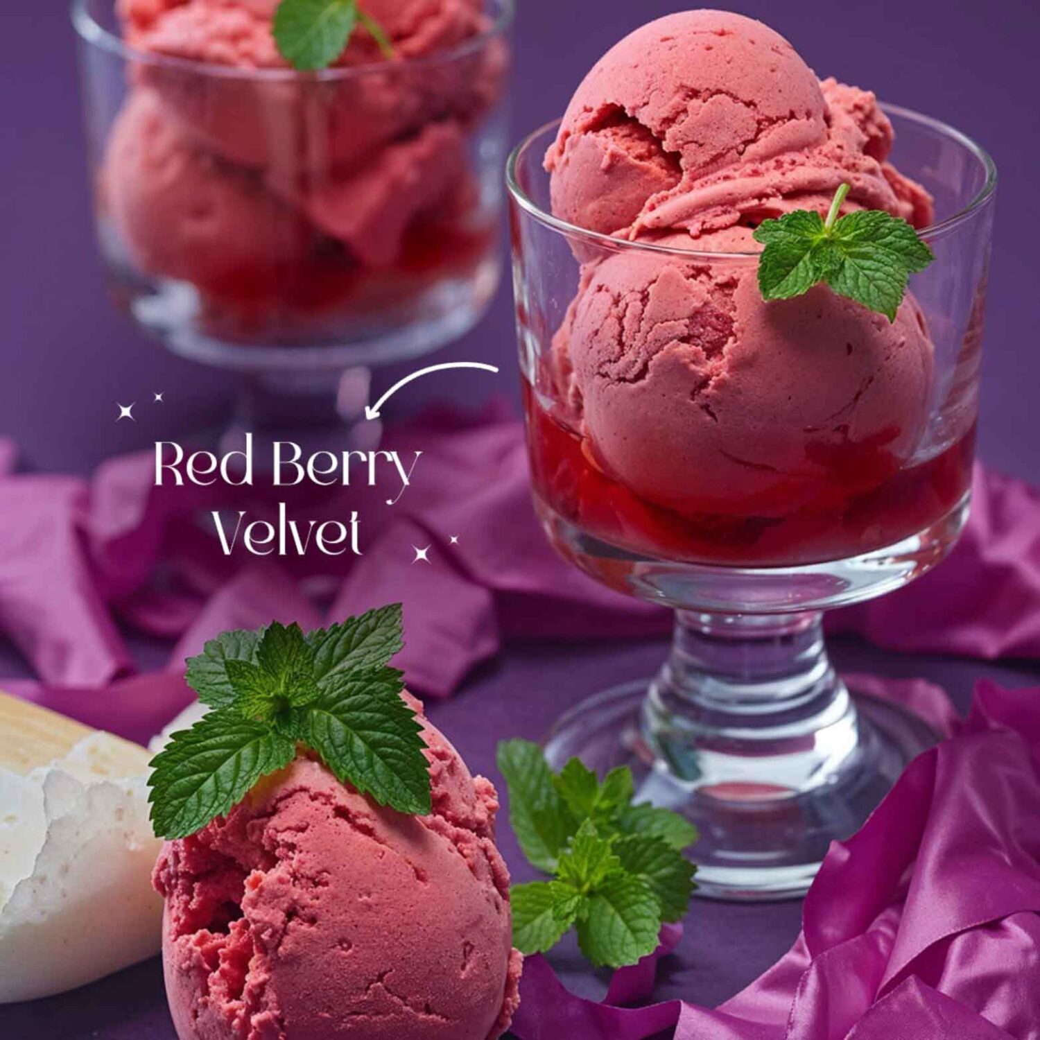 Red Berry Velvet - handcrafted gelato by Jove, Islamabad & Rawalpindi delivery
