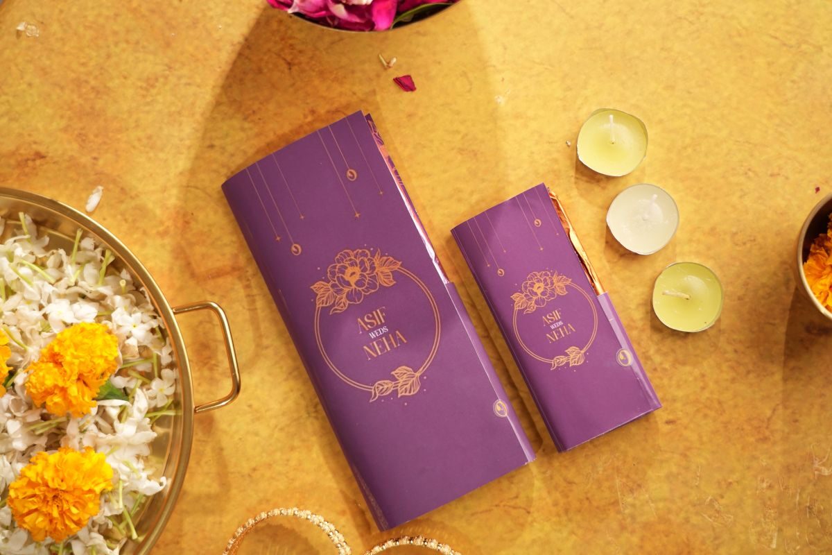 Wedding Customize Booklet Style Chocolate Bar 35 Grams - Image 3