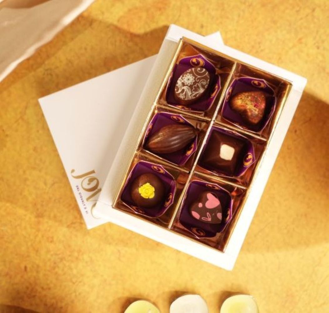 Chocolate Ramadan Box Of 6 - handcrafted eid season by Jove, Islamabad & Rawalpindi delivery