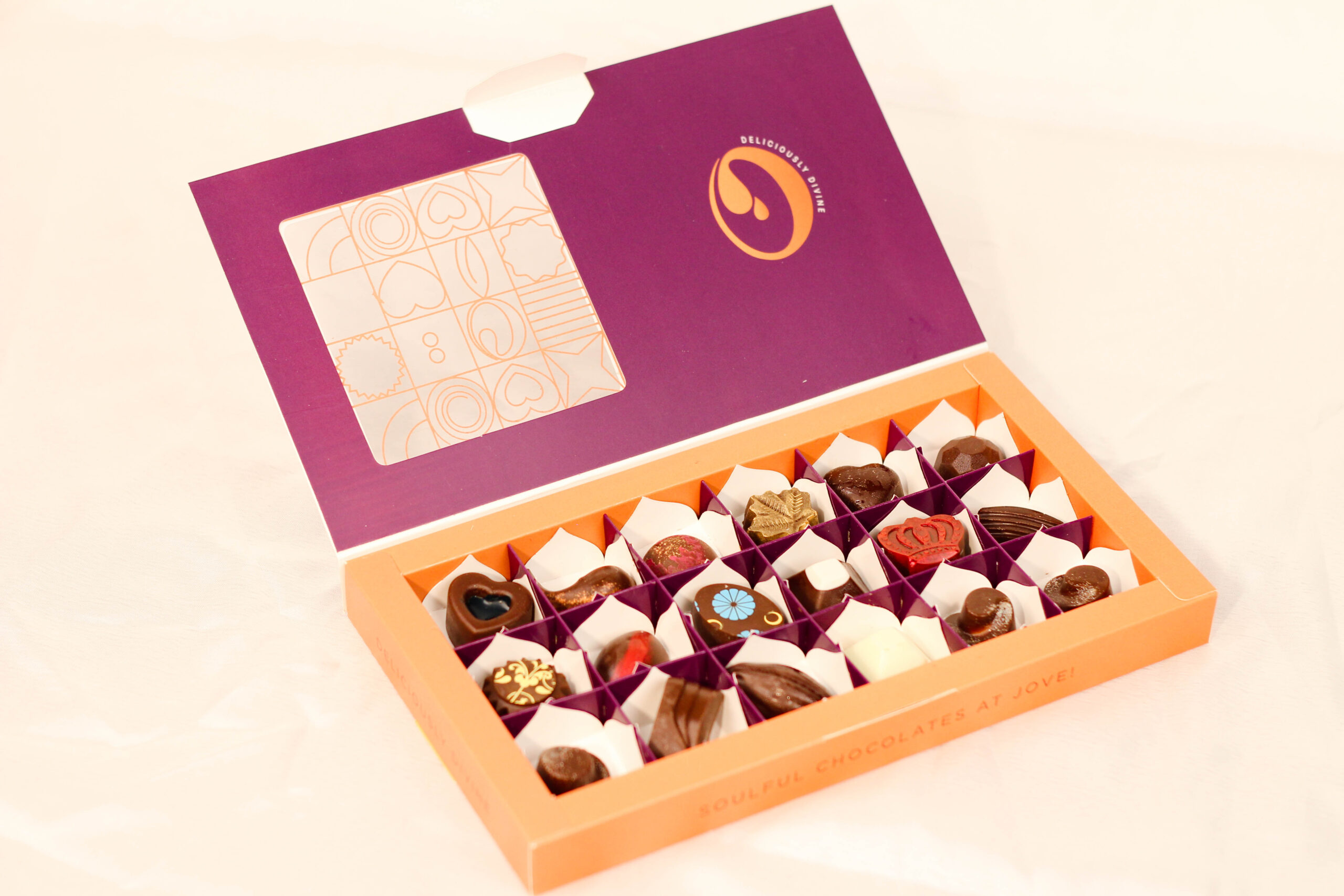 Corporate Logo Chocolates - handcrafted corporate business by Jove, Islamabad & Rawalpindi delivery