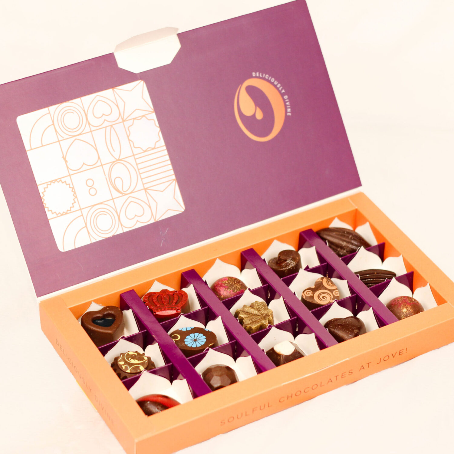 Birthday Assorted Chocolate Box Of 15 - handcrafted birthday by Jove, Islamabad & Rawalpindi delivery